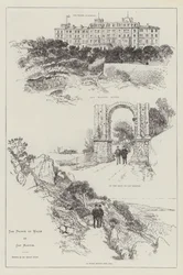 Der Prinz von Wales in Cap Martin